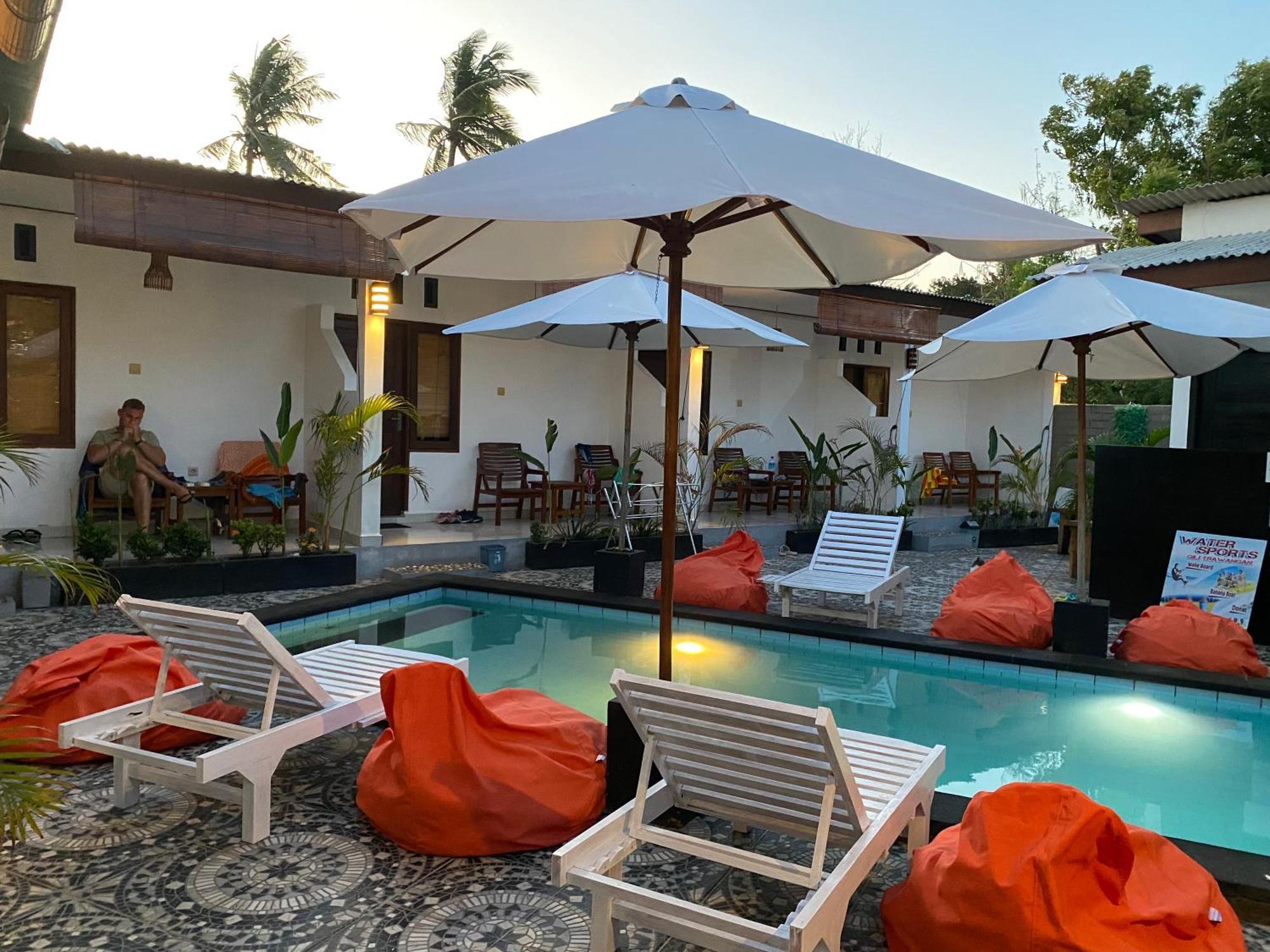 Cape Rose2 Hotel Gili Trawangan Exterior foto