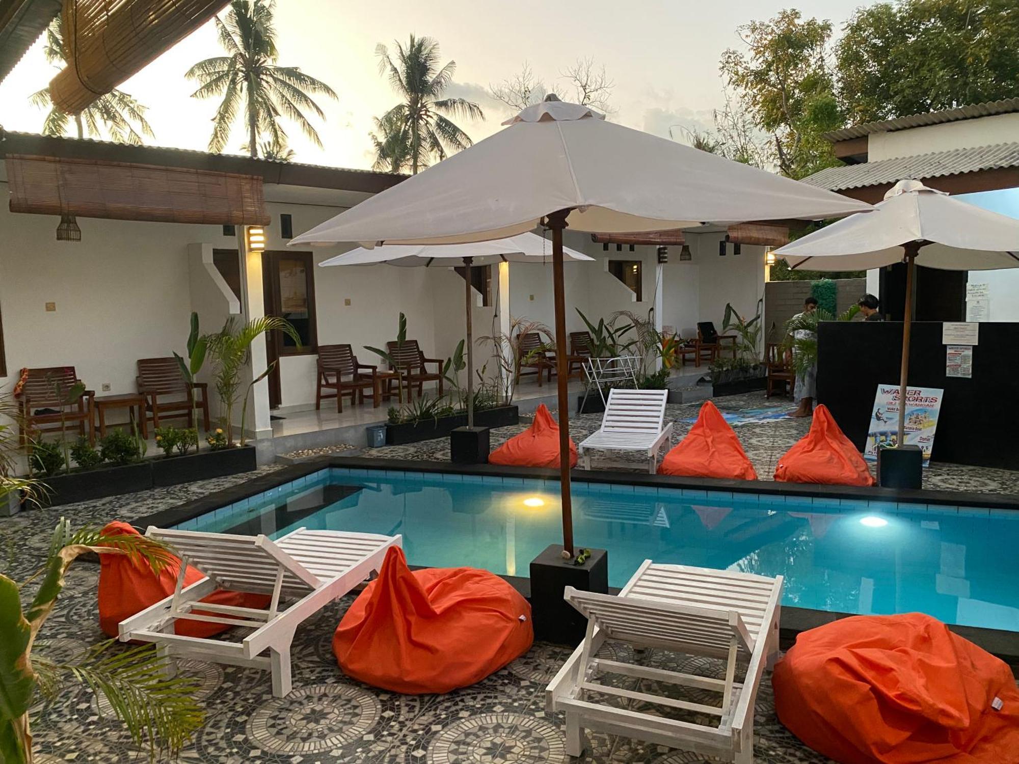 Cape Rose2 Hotel Gili Trawangan Exterior foto